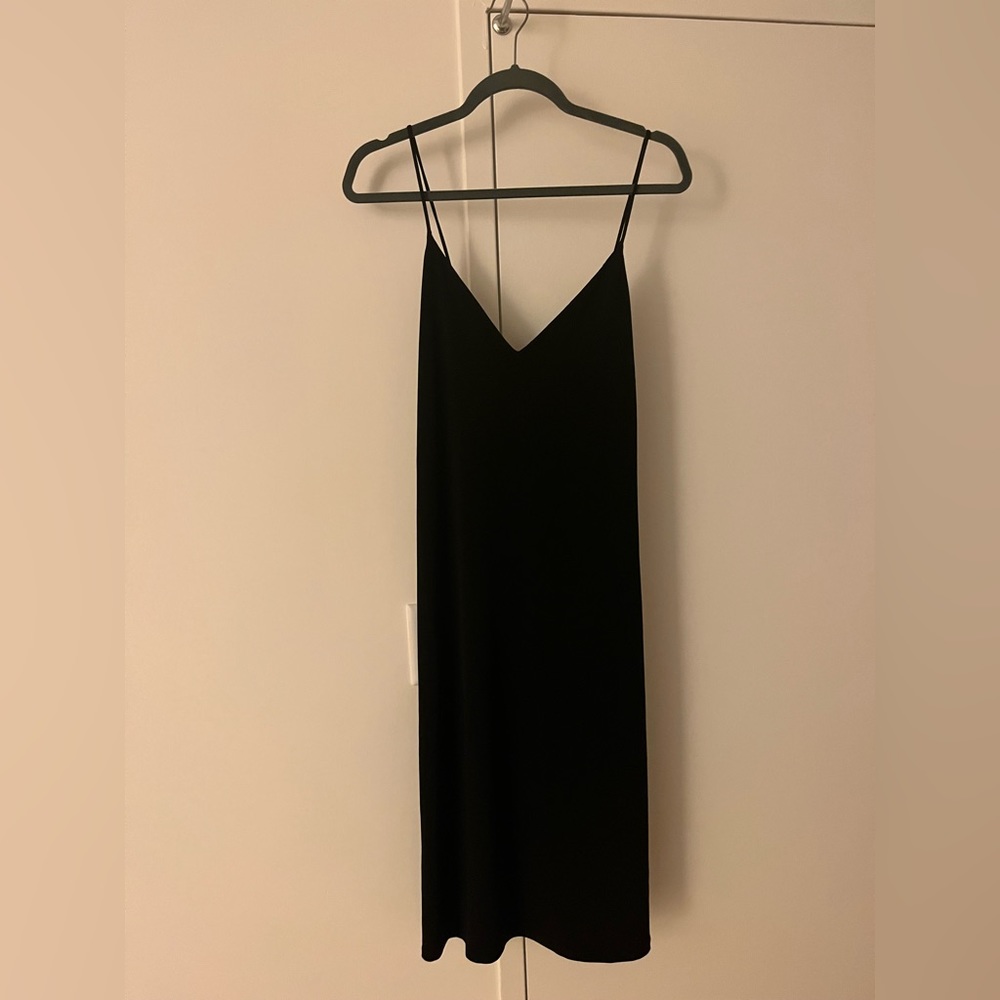 Zara midi black dress